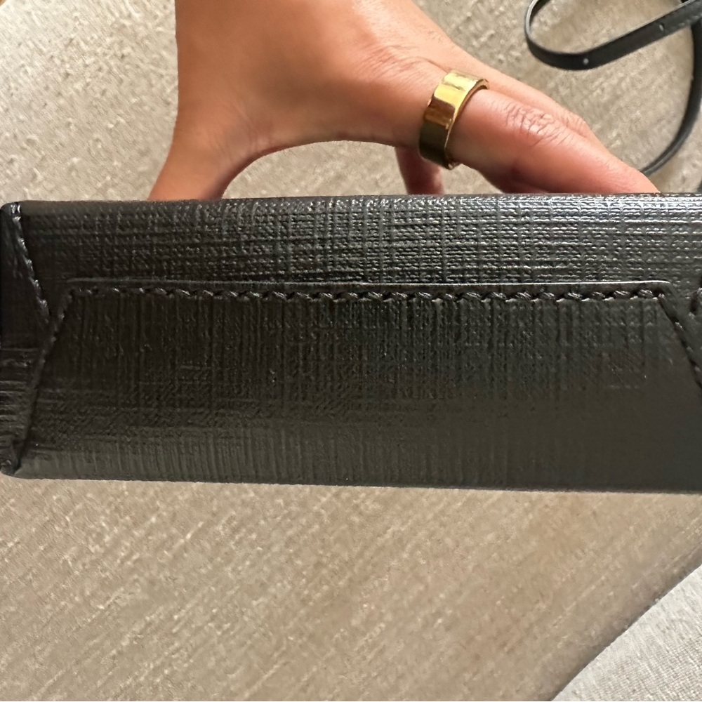 Balenciaga Black Leather Mini Shopping Tote with Adjustable Crossbody - Picture 7 of 9